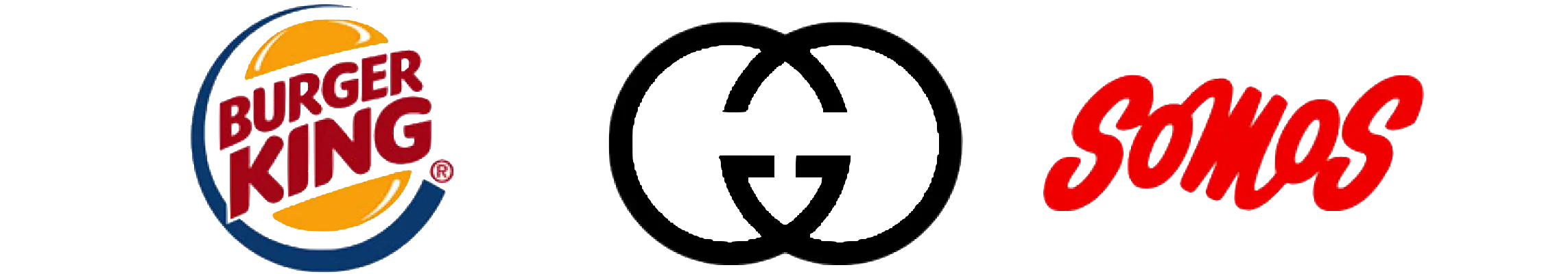Burger King, Gucci y Sonos